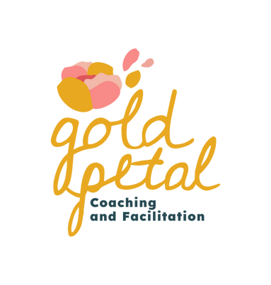Gold Petal Logo - Peony